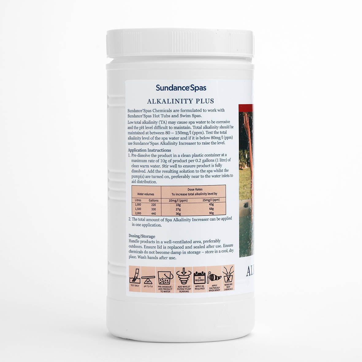 Sundance® pH Increaser Instructions 