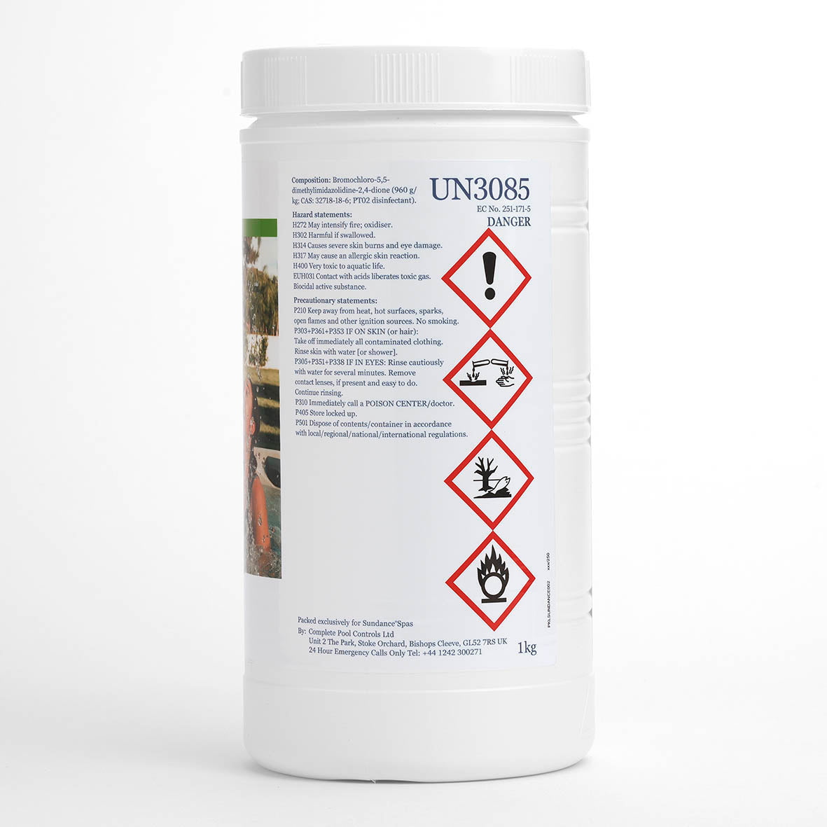 Sundance® Bromine Tablets Safety