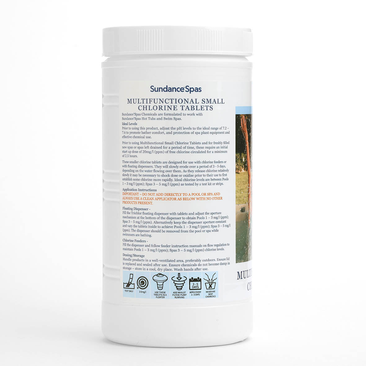 Sundance® Chlorine Tablets Instructions 