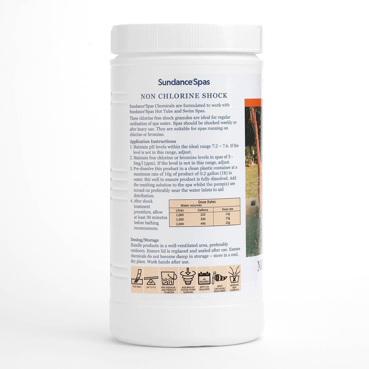 Sundance® Non-Chlorine Shock Instructions 