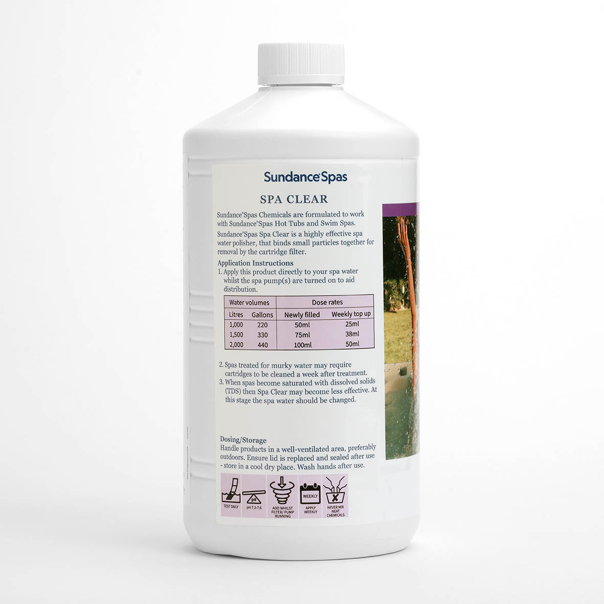 Sundance® Spa Clear Instructions 